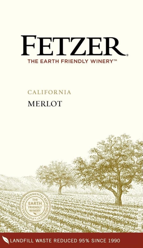 Fetzer Merlot 2015 Front Label