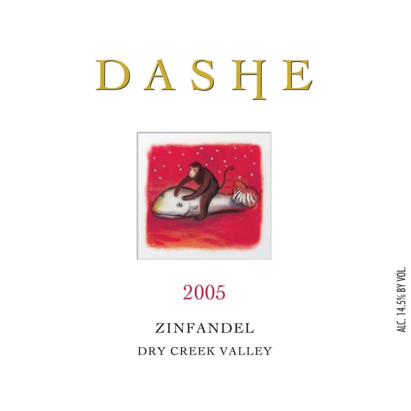 Dashe Dry Creek Zinfandel 2005 Front Label