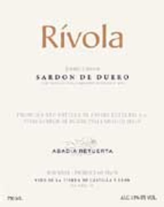 Abadia Retuerta Rivola 2004 Front Label