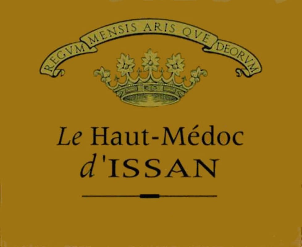 Chateau d'Issan Le Haut-Medoc d'Issan 2010 Front Label