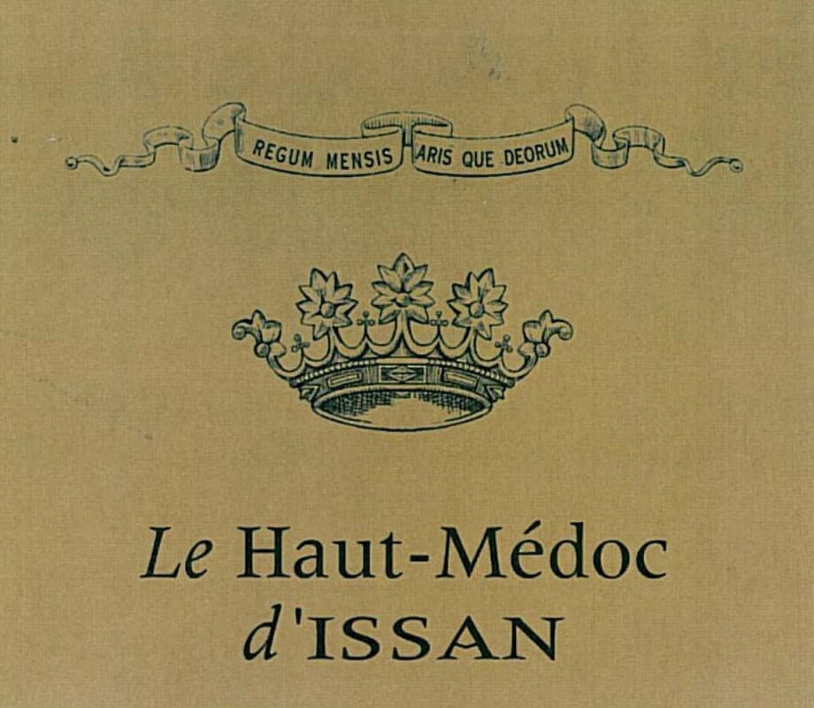 Chateau d'Issan Le Haut-Medoc d'Issan 2005 Front Label