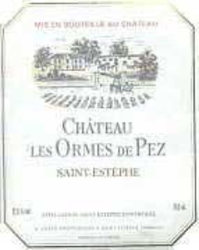 Chateau Ormes de Pez 2004 Front Label
