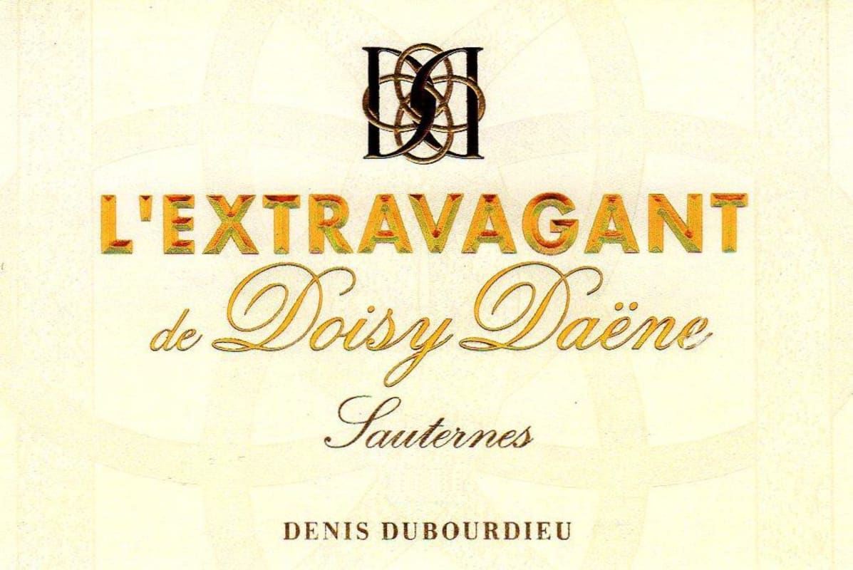 Chateau Doisy Daene L'Extravagant Sauternes 2013 Front Label