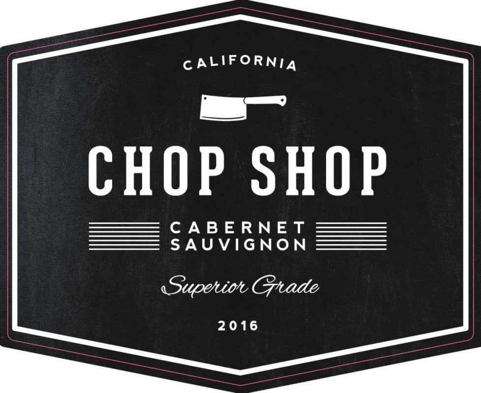 Chop Shop Cabernet Sauvignon 2016 Front Label
