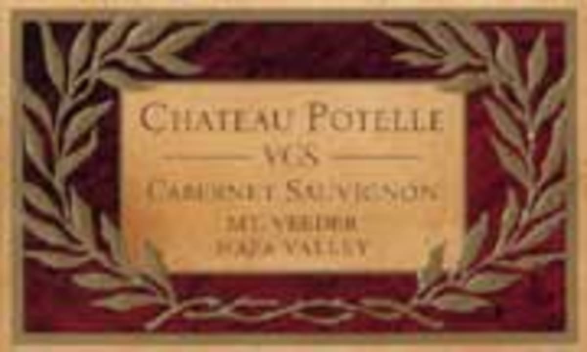 Chateau Potelle Mt. Veeder VGS Cabernet Sauvignon 2004 Front Label
