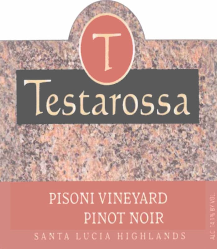 Testarossa Pisoni Pinot Noir 2006 Front Label