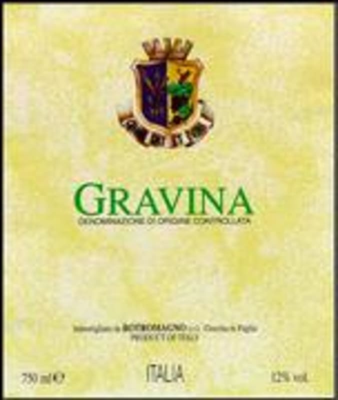Botromagno Gravina Bianco 1998 Front Label