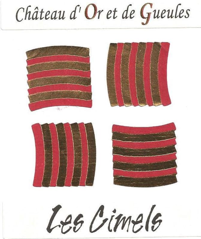 Chateau d'Or et de Gueules Les Cimels Rose 2014 Front Label