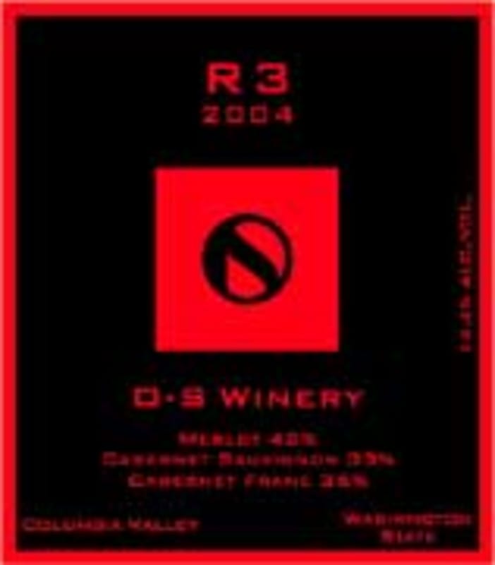 Owen Sullivan R3 2004 Front Label