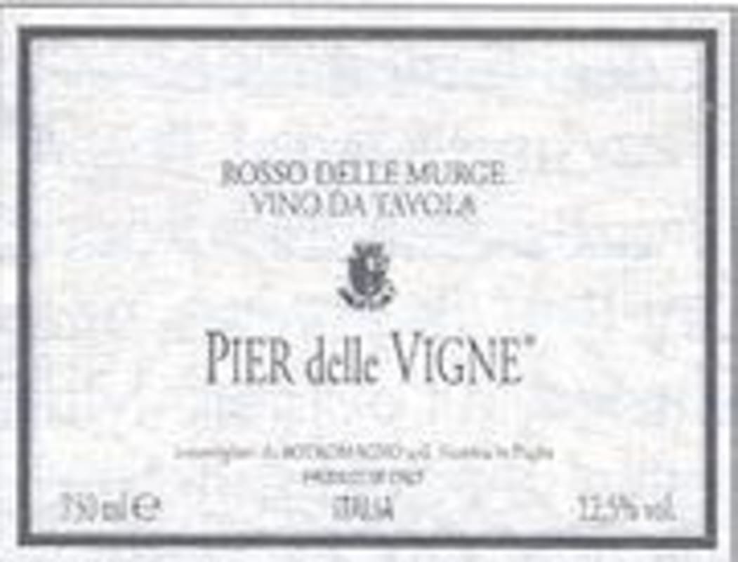 Botromagno Pier delle Vigna 1993 Front Label