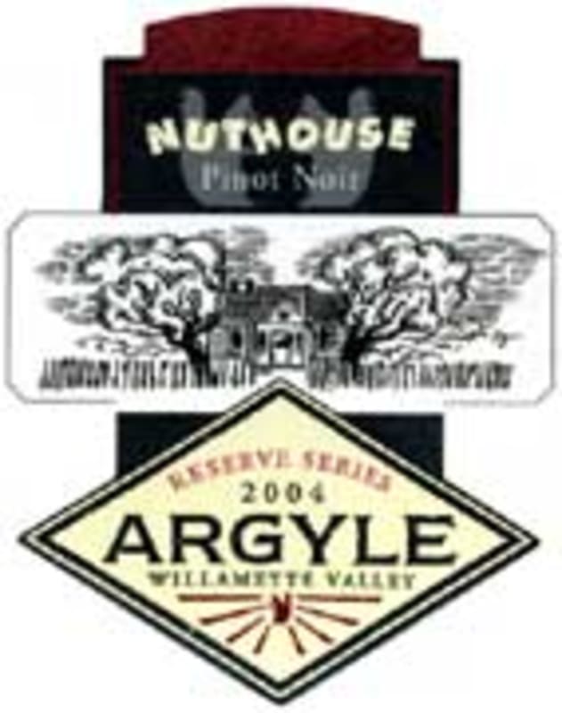 Argyle Nuthouse Pinot Noir 2004 Front Label