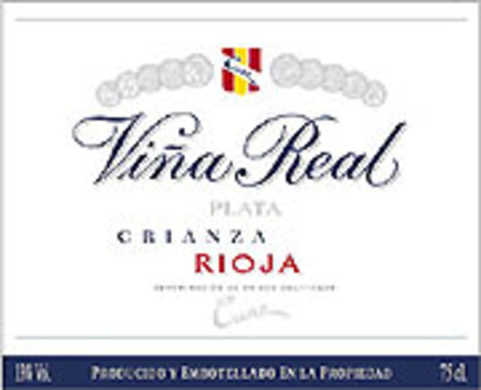 Vina Real Crianza 2004 Front Label