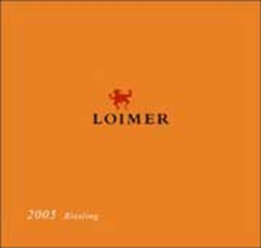 Loimer Langenlois Kamptal Riesling 2005 Front Label