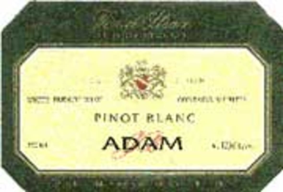 Jean-Baptiste Adam Reserve Pinot Blanc 2003 Front Label