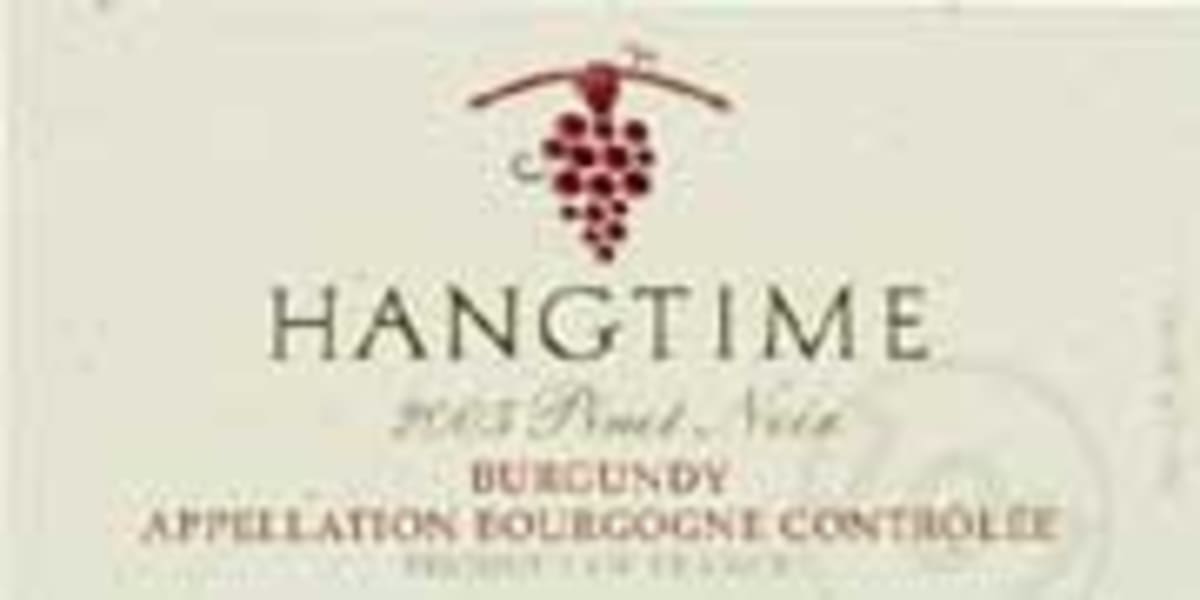 Hangtime Pinot Noir Burgundy 2005 Front Label