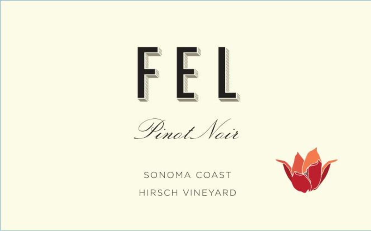 FEL Hirsch Vineyard Pinot Noir 2013 Front Label