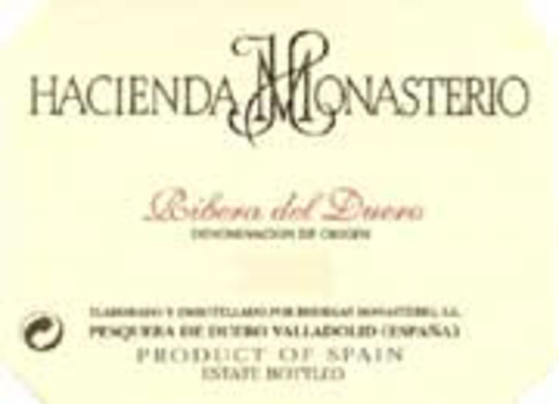 Hacienda Monasterio Ribera del Duero 2004 Front Label