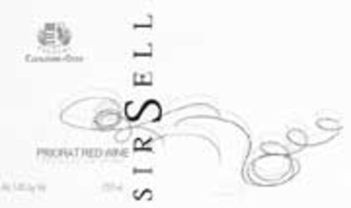 Capafons-Osso Sirsell 2004 Front Label