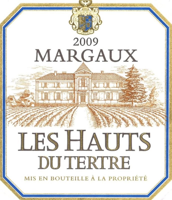 Chateau du Tertre Les Hauts du Tertre 2009 Front Label