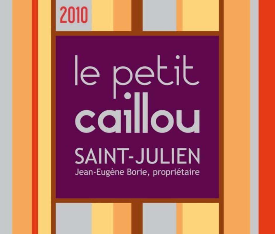 Chateau Ducru-Beaucaillou Le Petit Caillou 2010 Front Label