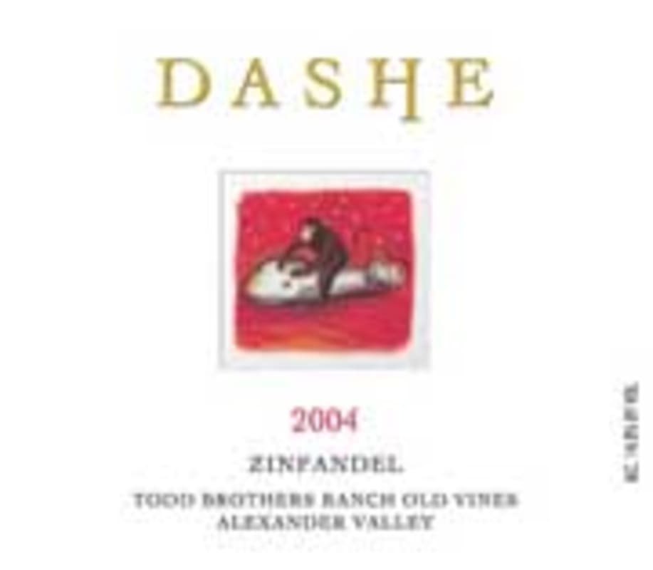 Dashe Todd Brothers Ranch Zinfandel 2004 Front Label