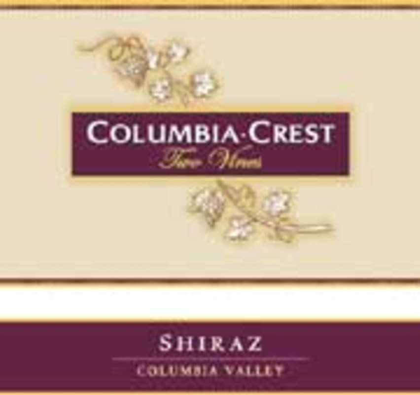 Two Vines Shiraz 2004 Front Label