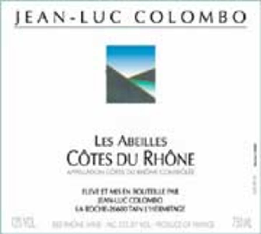 Jean-Luc Colombo Cotes du Rhone Les Abeilles 2005 Front Label