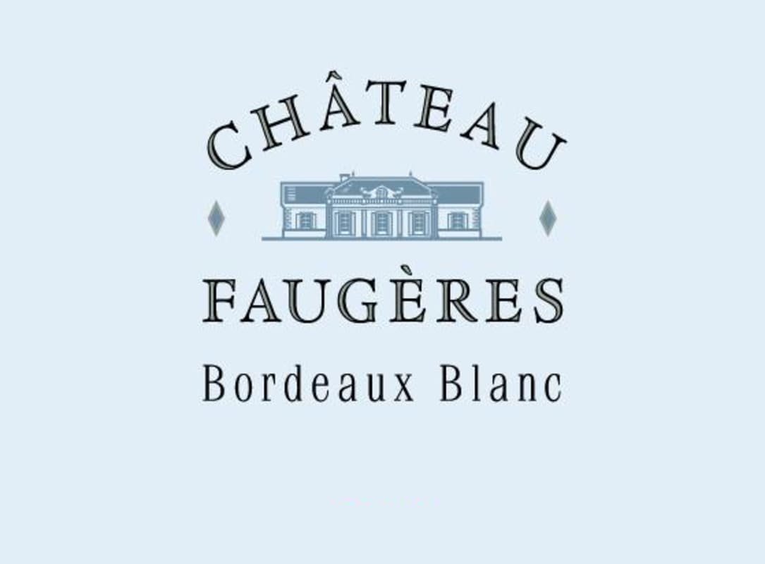 Chateau Faugeres Blanc 2011 Front Label