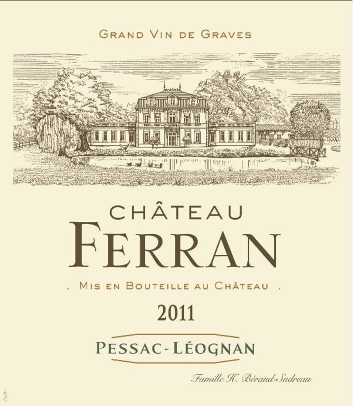 Chateau Ferran 2011 Front Label