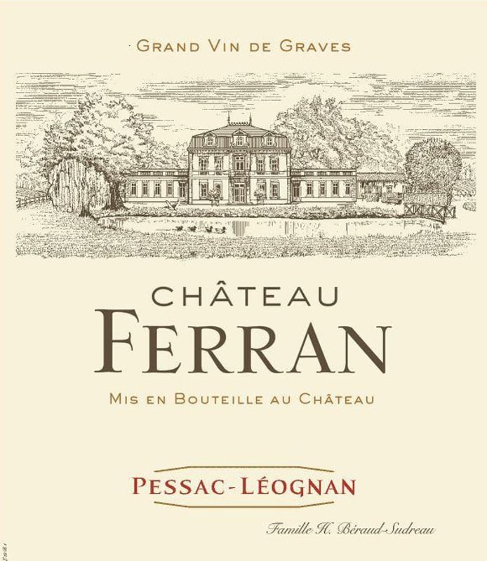 Chateau Ferran 2014 Front Label
