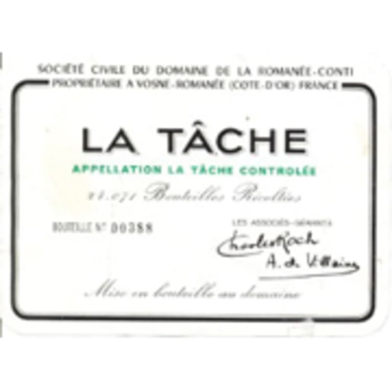 Domaine de la Romanee-Conti La Tache Grand Cru 2004 Front Label