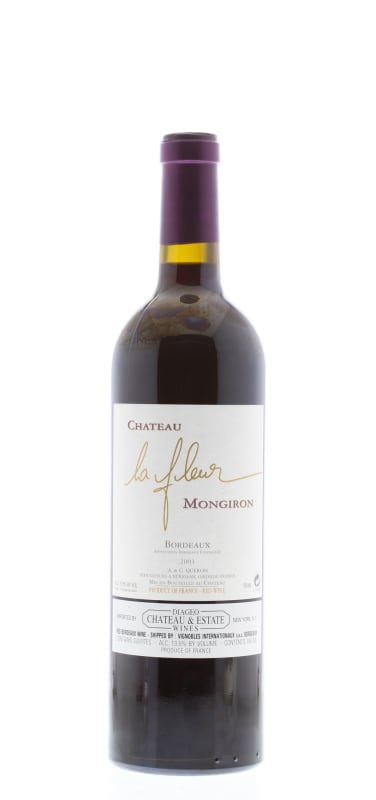 La Fleur Mongiron Bordeaux 2003 Front Bottle Shot