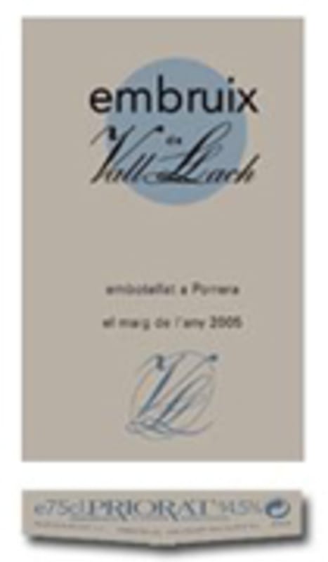 Vall Llach Embruix 2004 Front Label