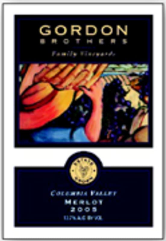 Gordon Brothers Merlot 2005 Front Label