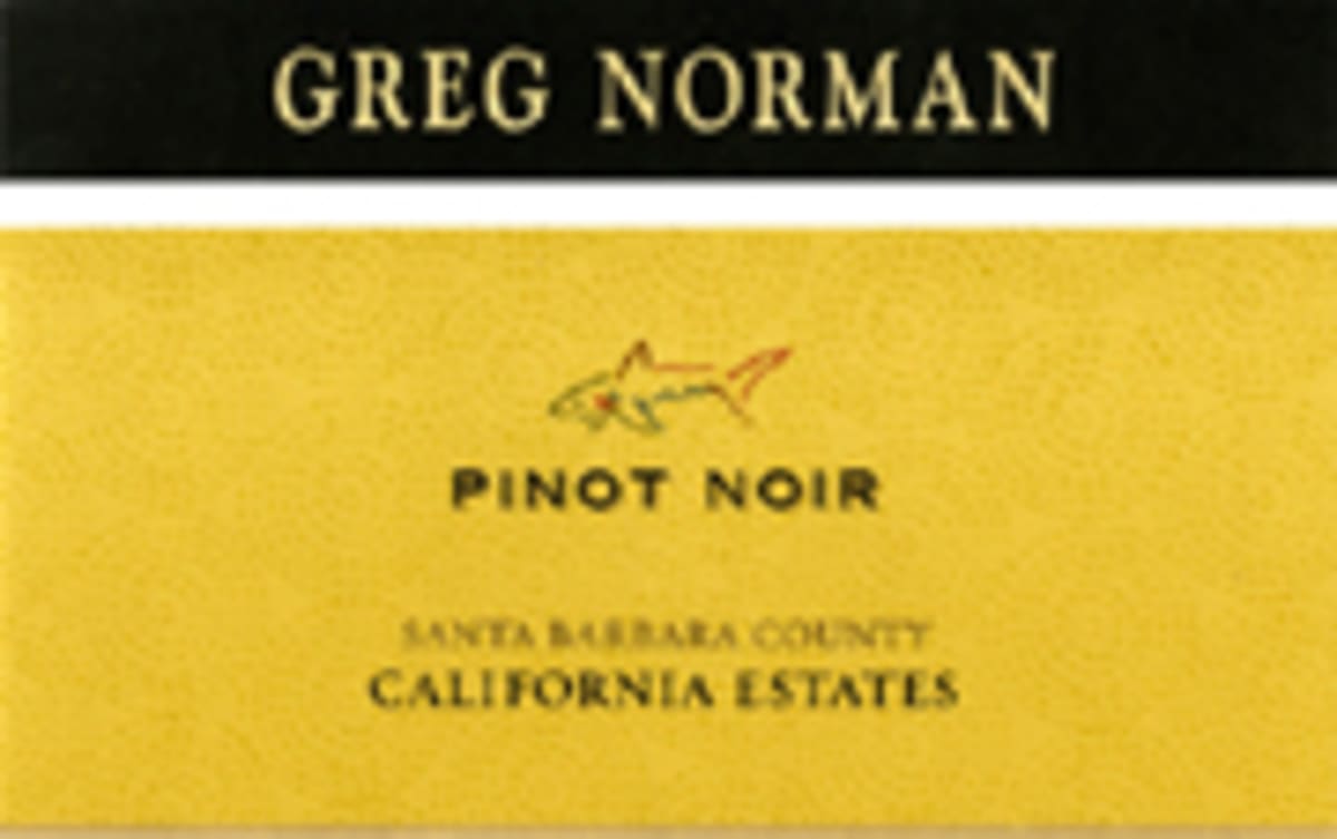 Greg Norman Estates California Estates Pinot Noir 2006 Front Label