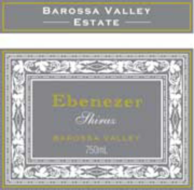Barossa Valley Estate Ebenezer Shiraz 2002 Front Label