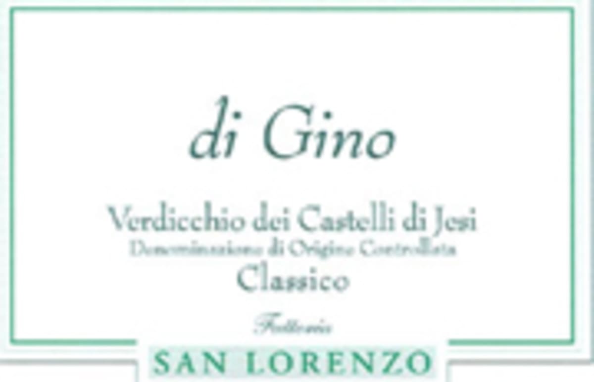 San Lorenzo Verdicchio Classico 2006 Front Label