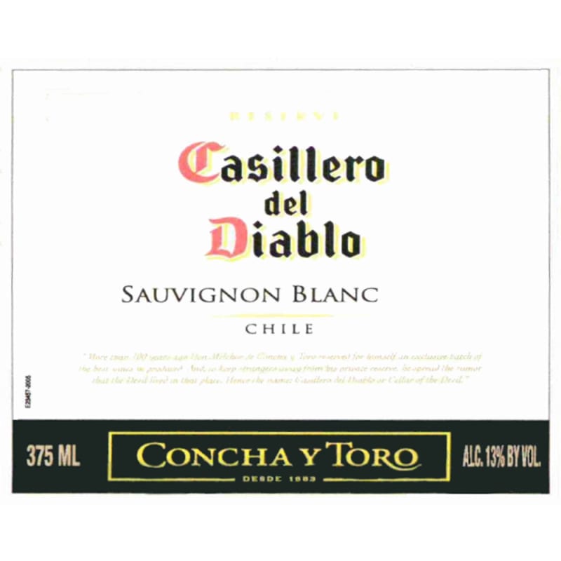 Casillero del Diablo Sauvignon Blanc 2006 Front Label