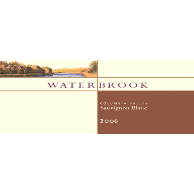 Waterbrook Sauvignon Blanc 2006 Front Label