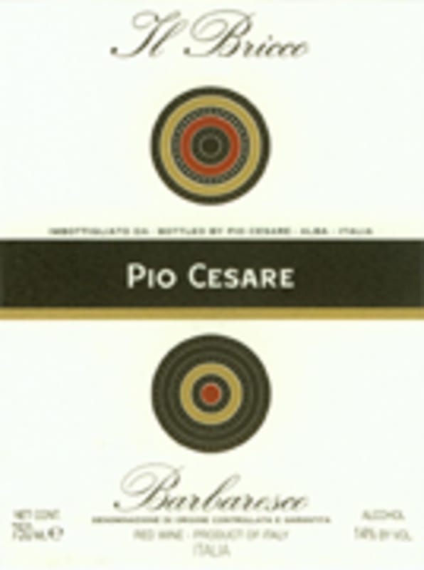 Pio Cesare Barbaresco Il Bricco 2003 Front Label