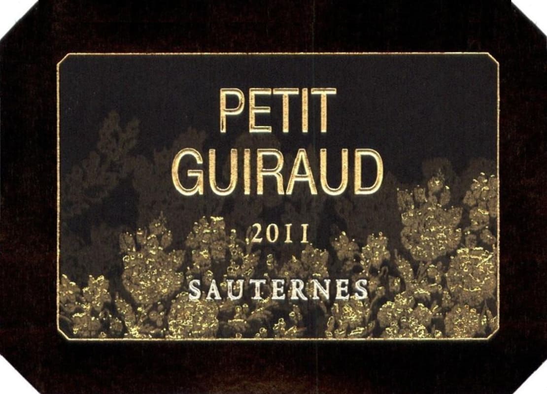 Chateau Guiraud Petit Guiraud Sauternes 2011 Front Label