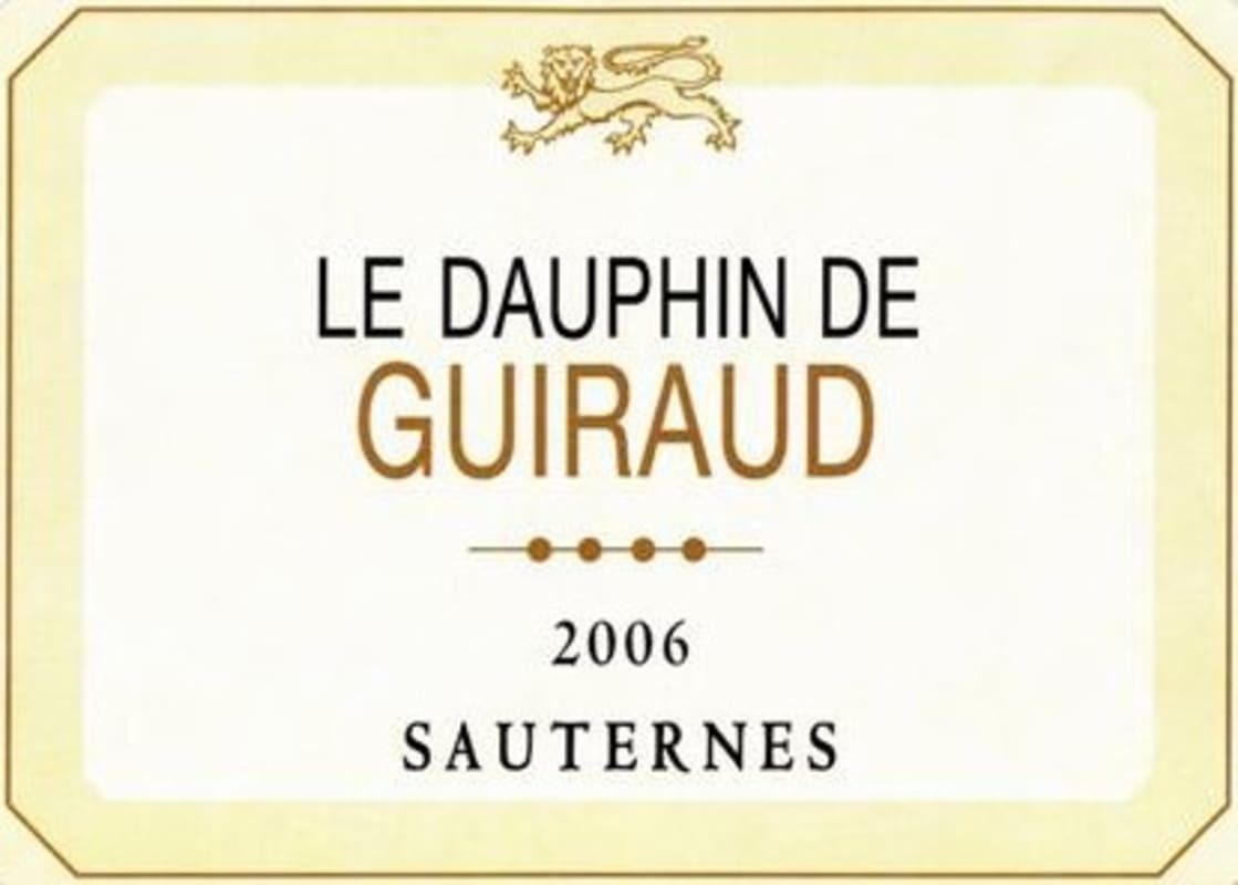 Chateau Guiraud Le Dauphin de Guiraud 2006 Front Label