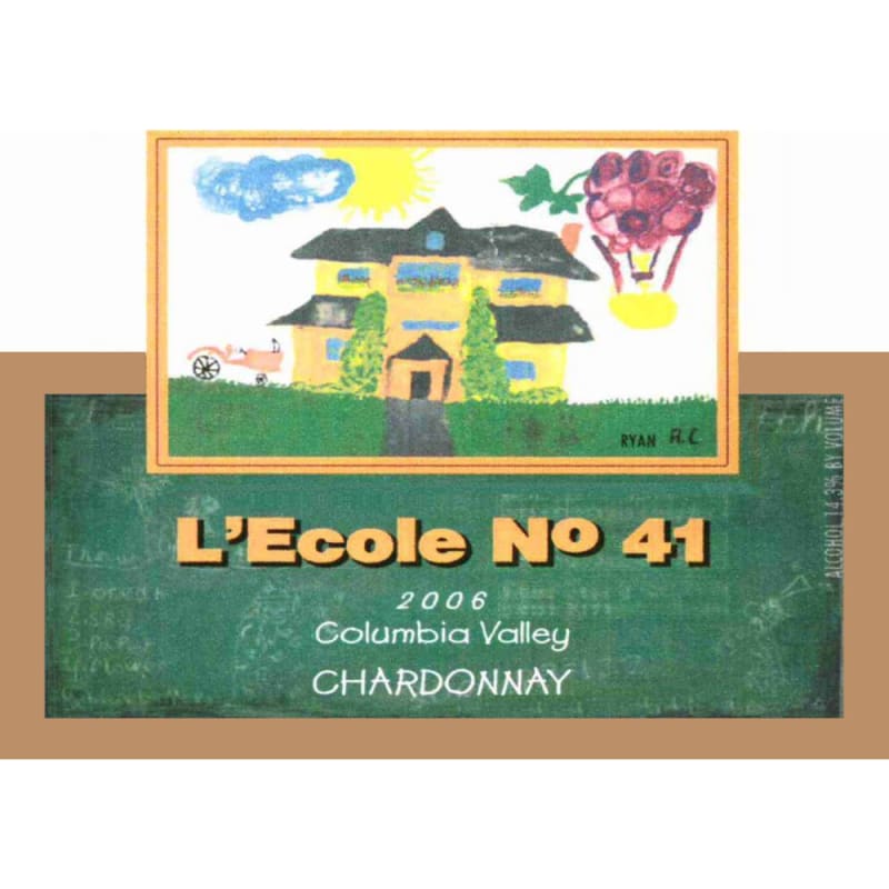 L'Ecole 41 Chardonnay 2006 Front Label