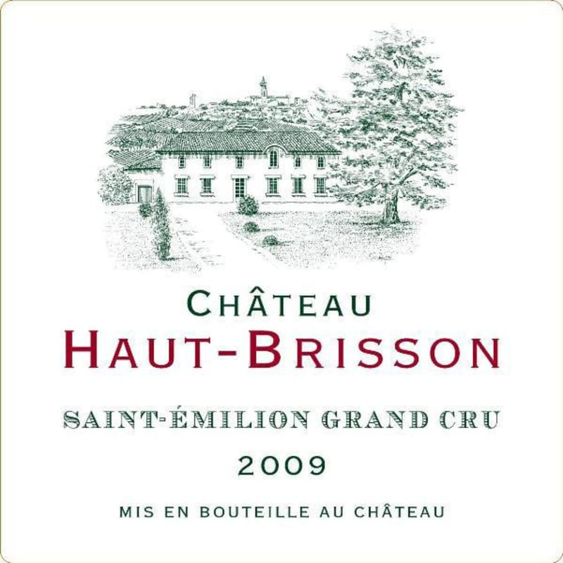 Chateau Haut-Brisson 2009 Front Label