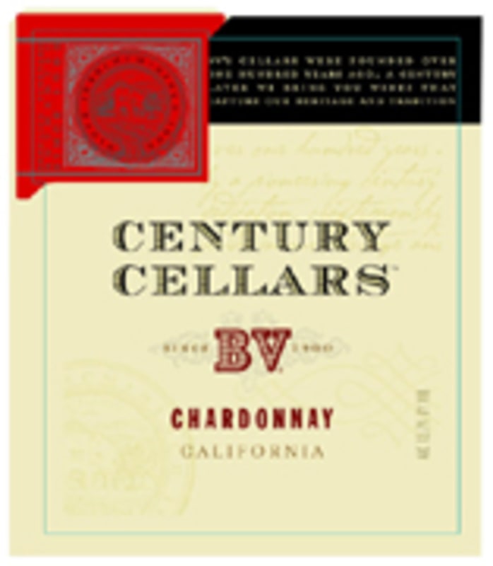 BV Century Cellars Chardonnay 2004 Front Label