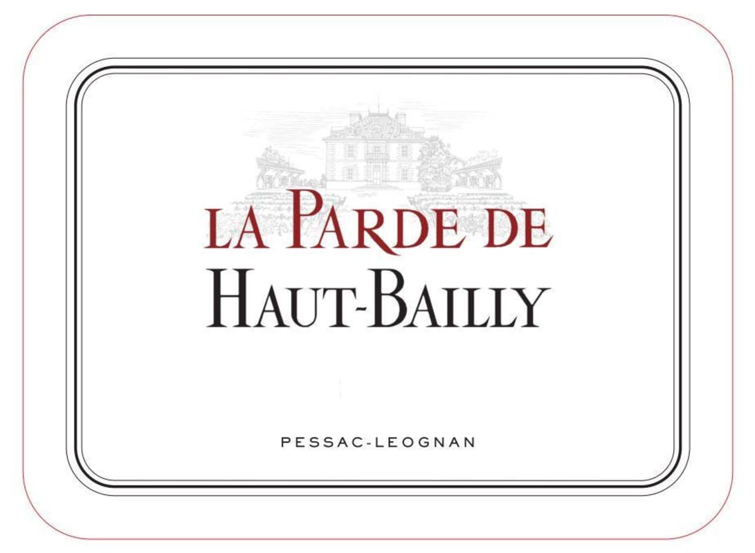 Chateau Haut-Bailly La Parde de Haut-Bailly 2011 Front Label