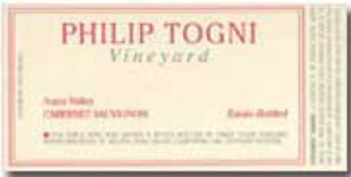 Philip Togni Cabernet Sauvignon 2003 Front Label
