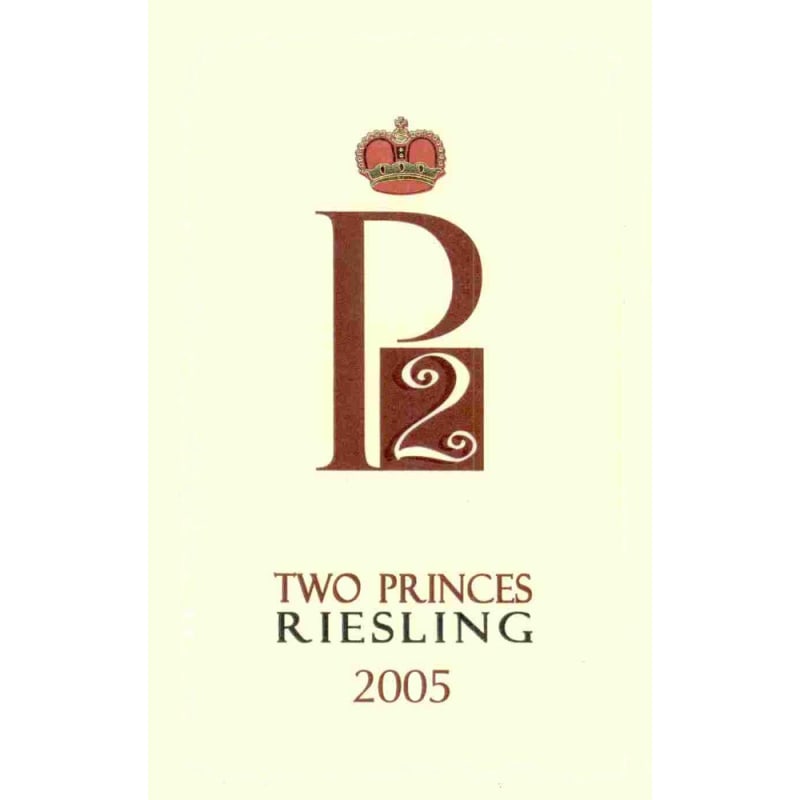 Schloss Wallhausen Two Princes 2005 Front Label