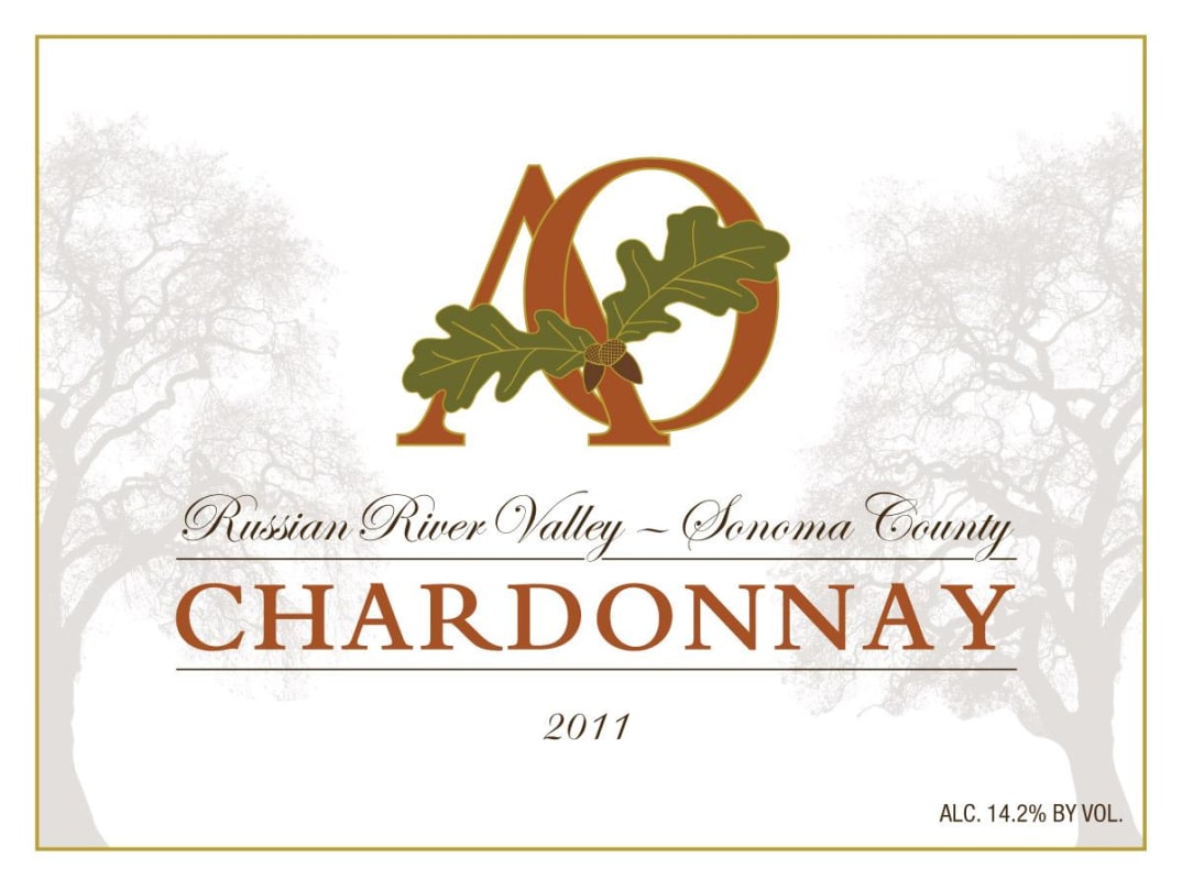 Ancient Oak Cellars Chardonnay 2011 Front Label