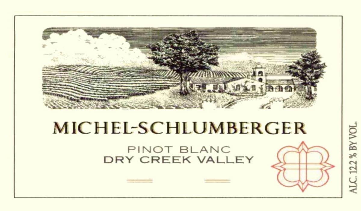 Michel-Schlumberger Dry Creek Valley Pinot Blanc 2009 Front Label